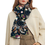 Flower Dream Catcher Pattern Print Scarf