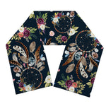 Flower Dream Catcher Pattern Print Scarf