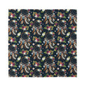 Flower Dream Catcher Pattern Print Silk Bandana