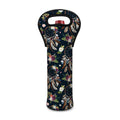 Flower Dream Catcher Pattern Print Single Neoprene Wine Tote