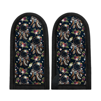 Flower Dream Catcher Pattern Print Skillet Handle Cover