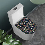 Flower Dream Catcher Pattern Print Toilet Lid Cover