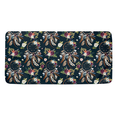 Flower Dream Catcher Pattern Print Towel