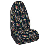 Flower Dream Catcher Pattern Print Waterproof Car Seat Cover