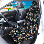 Flower Dream Catcher Pattern Print Waterproof Car Seat Cover