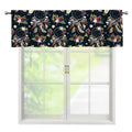 Flower Dream Catcher Pattern Print Window Valance