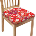 Flower Kimono Pattern Print Chair Cushion Cover