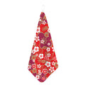Flower Kimono Pattern Print Hand Towel