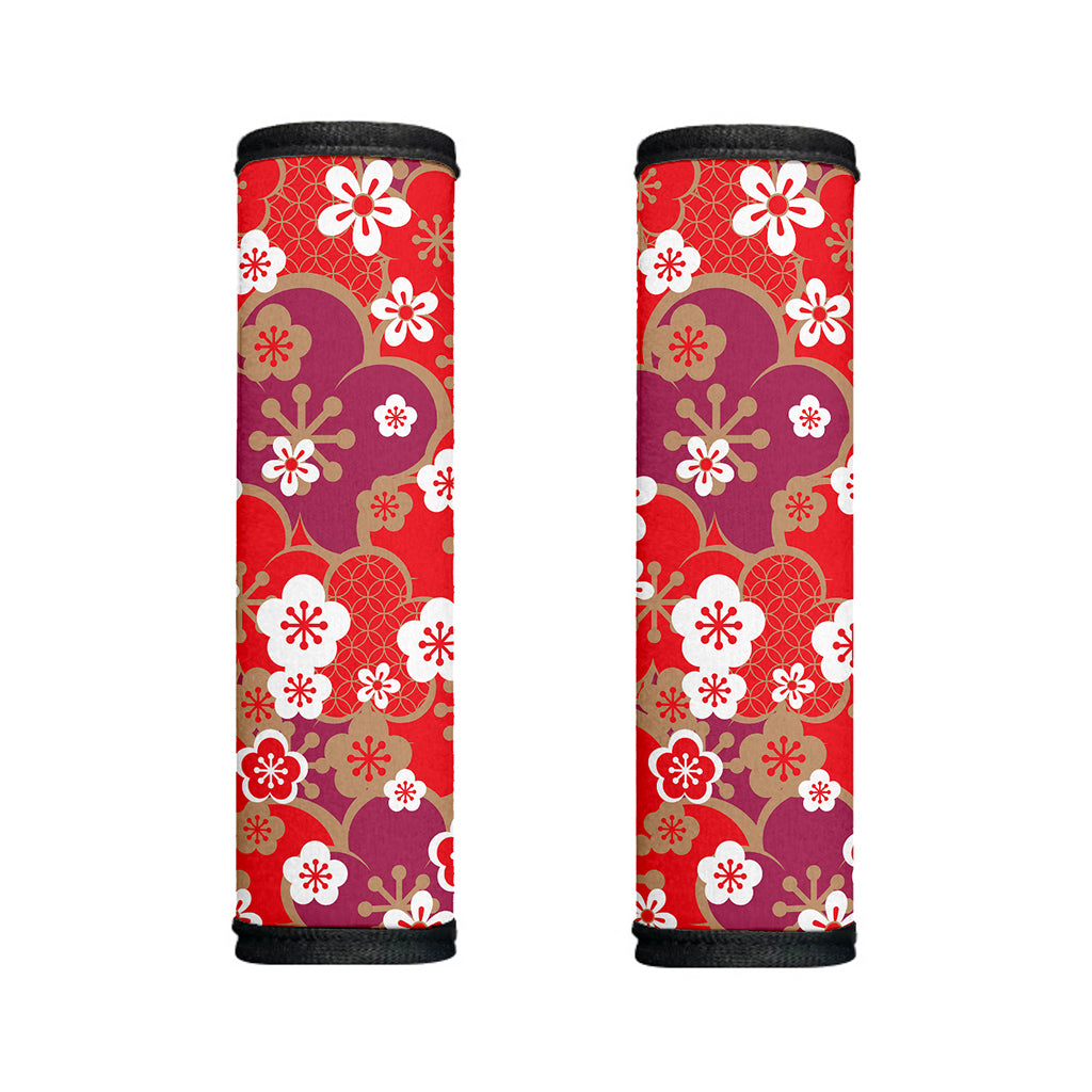 Flower Kimono Pattern Print Handle Covers