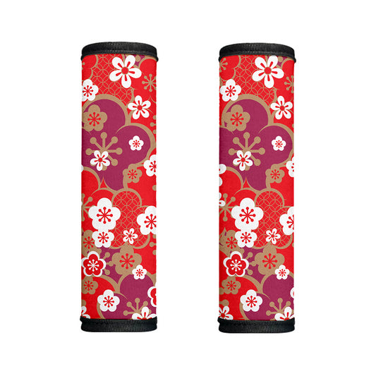 Flower Kimono Pattern Print Handle Covers