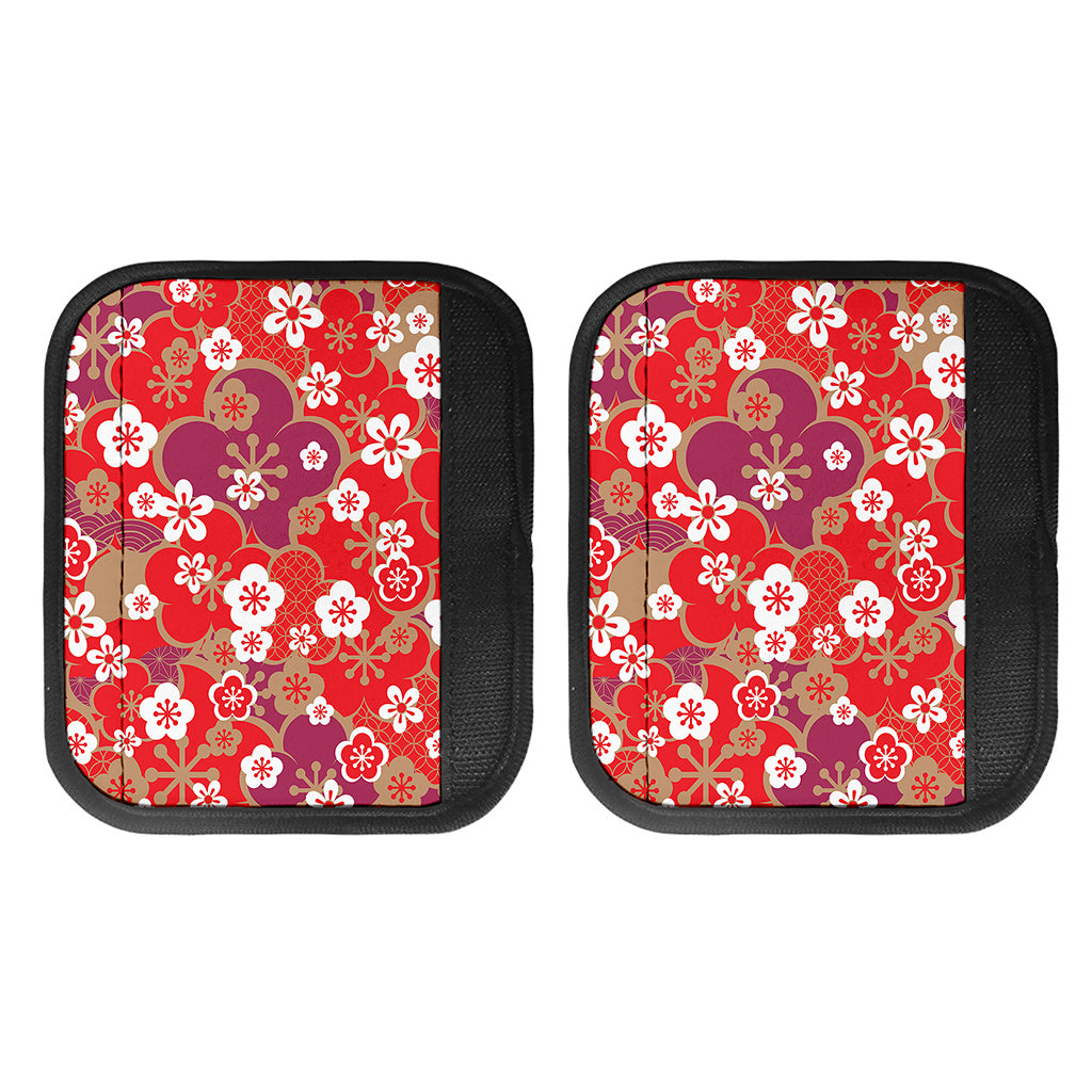 Flower Kimono Pattern Print Handle Covers