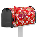 Flower Kimono Pattern Print Mailbox Cover