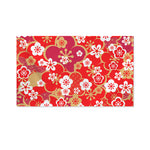 Flower Kimono Pattern Print Polyester Flag