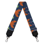 Flower Knitted Pattern Print Bag Strap