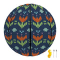 Flower Knitted Pattern Print Basketball
