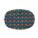 Flower Knitted Pattern Print Car Side Mirror Covers