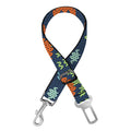 Flower Knitted Pattern Print Dog Seat Belt