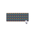 Flower Knitted Pattern Print Extended Mouse Pad