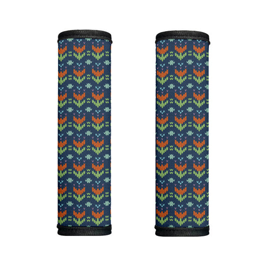 Flower Knitted Pattern Print Handle Covers