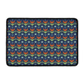 Flower Knitted Pattern Print Kitchen Mat