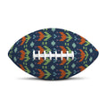 Flower Knitted Pattern Print Rugby Ball