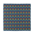 Flower Knitted Pattern Print Silk Bandana