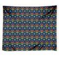 Flower Knitted Pattern Print Tapestry