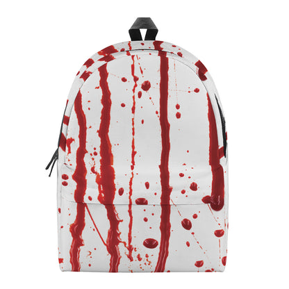 Flowing Red Blood Print Backpack