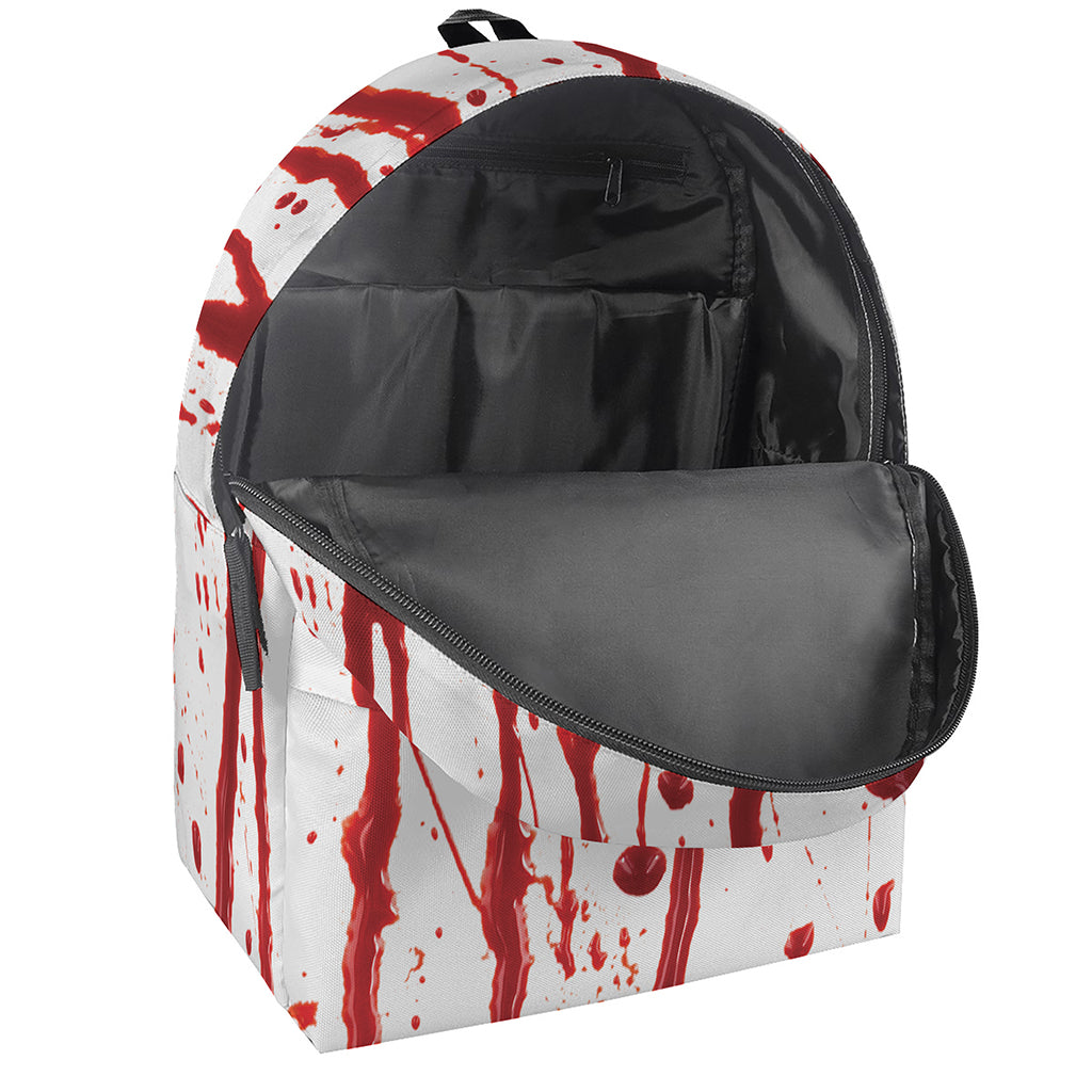 Flowing Red Blood Print Backpack