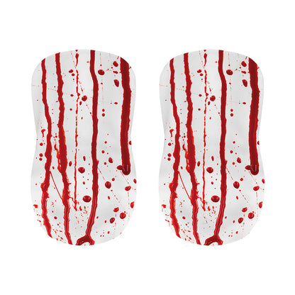 Flowing Red Blood Print Bar Stool Covers