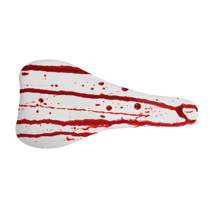 Flowing Red Blood Print Bicycle Seat Cover