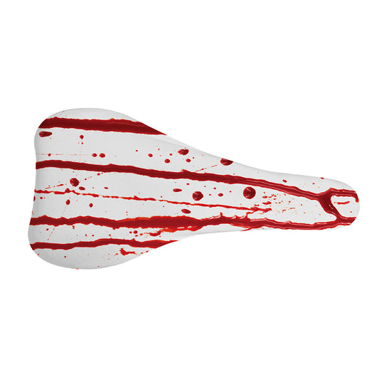 Flowing Red Blood Print Bicycle Seat Cover