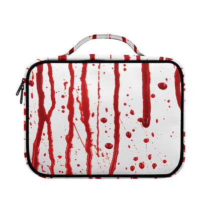 Flowing Red Blood Print Briefcase Bible Bag