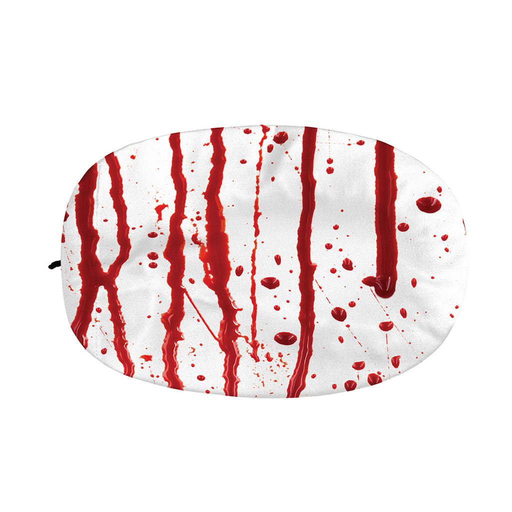 Flowing Red Blood Print Car Side Mirror Covers