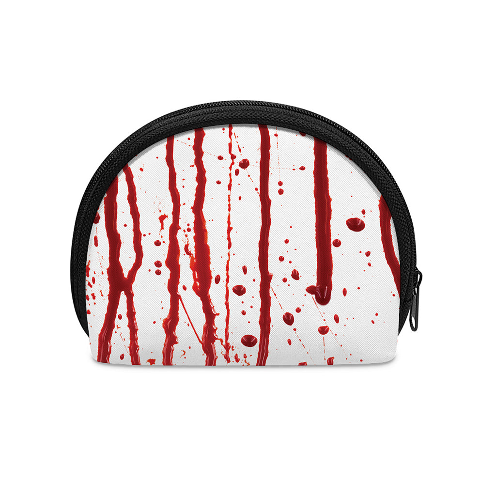 Flowing Red Blood Print Coin Purse