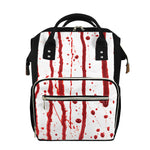 Flowing Red Blood Print Diaper Bag