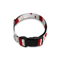 Flowing Red Blood Print Dog Collar