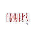 Flowing Red Blood Print Extended Mouse Pad