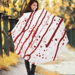 Flowing Red Blood Print Foldable Umbrella