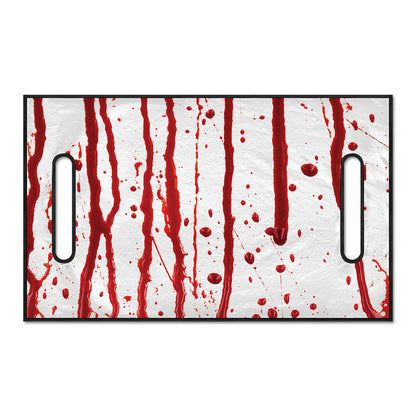 Flowing Red Blood Print Golf Cart Seat Cover