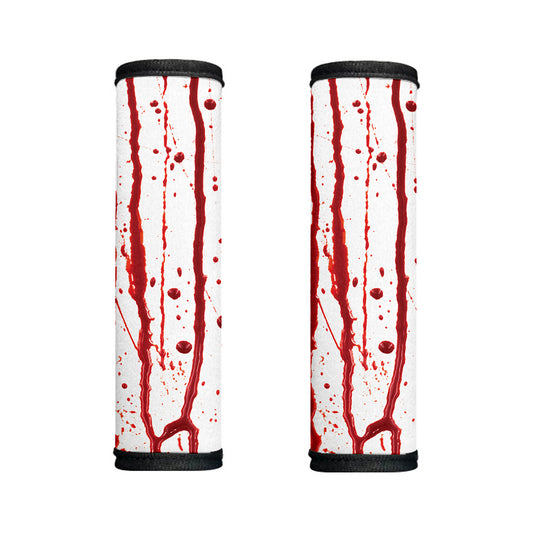 Flowing Red Blood Print Handle Covers