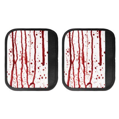 Flowing Red Blood Print Handle Covers