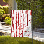 Flowing Red Blood Print House Flag