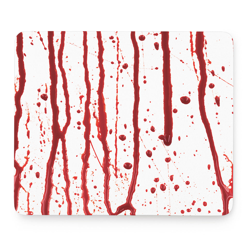 Flowing Red Blood Print Mouse Pad