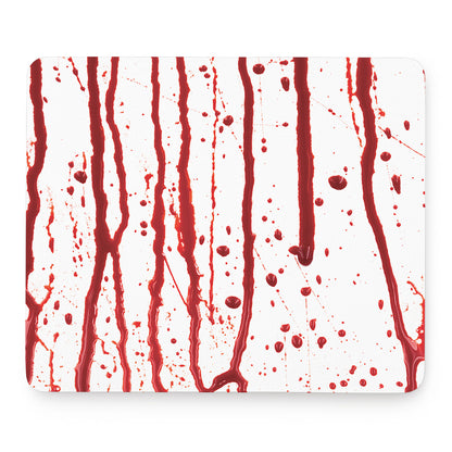 Flowing Red Blood Print Mouse Pad