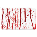 Flowing Red Blood Print Polyester Doormat