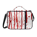 Flowing Red Blood Print Shoulder Strap Bible Bag