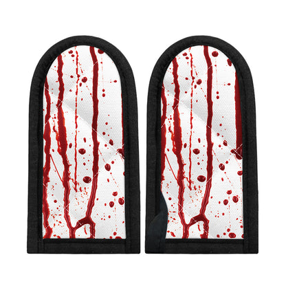 Flowing Red Blood Print Skillet Handle Cover