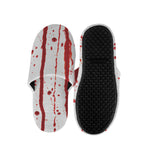Flowing Red Blood Print Slippers