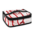 Flowing Red Blood Print Small Lunch Bag
